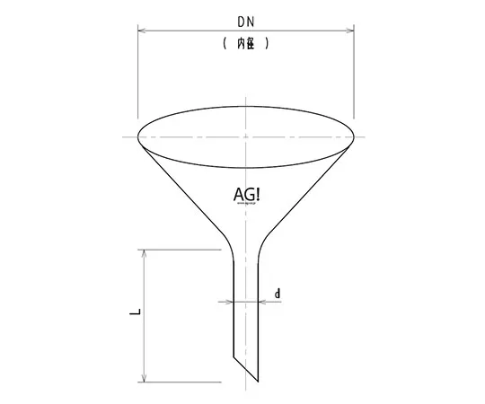 61-0188-27 Funnel φ45 3760-45