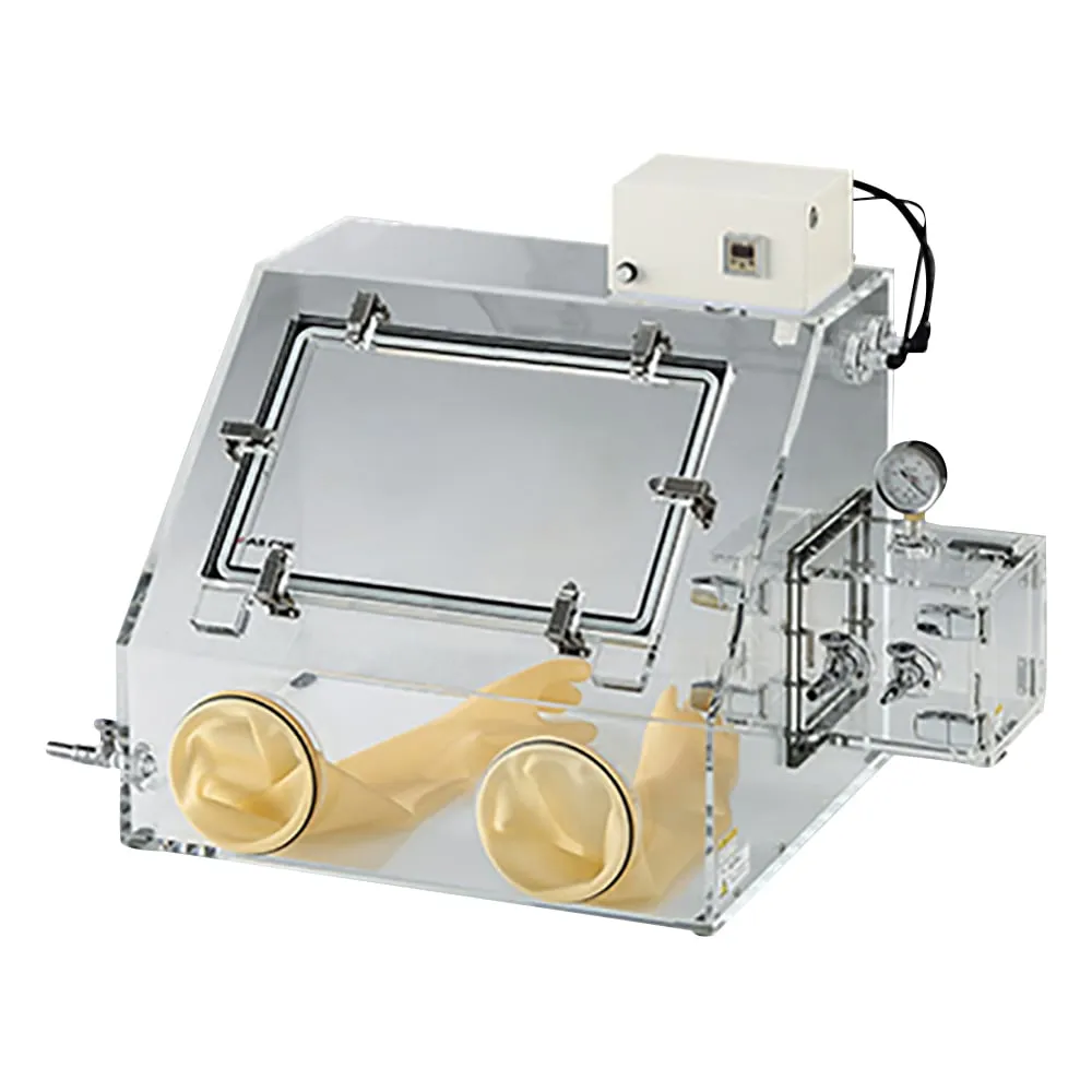 3-6544-01 Airtight Glove BOX (With Chamber Pressure Control) 890 x 485 x 450 600 +PCRM-01