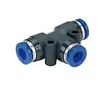 61-7640-91 Corrosion Resistance Equivalent To Stainless Steel (SUS303) Fitting Union Tee φ4 SPE4