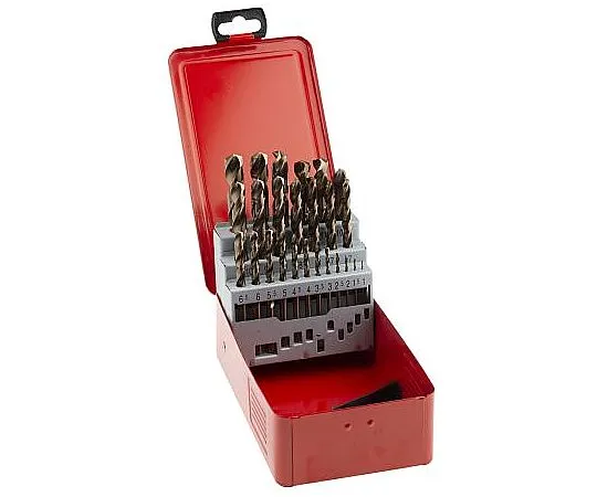 63-4588-30 RS PRO 25 Piece Metal Twist Drill Bit Set, 1mm to 13mm 216-690