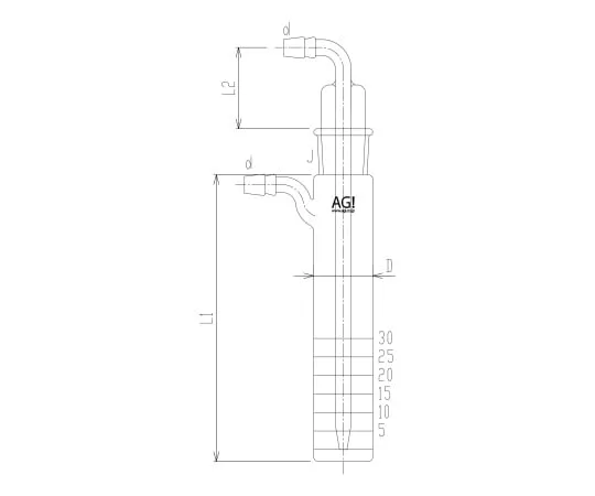 62-2117-61 Midget Impinger (Type II) 4246-30