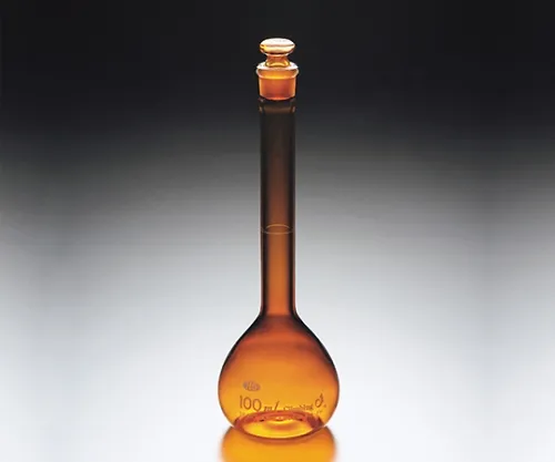 61-0058-97-20 Volumetric flask (brown) with high grade 5 with Calibration Certificate CL2033-01-10