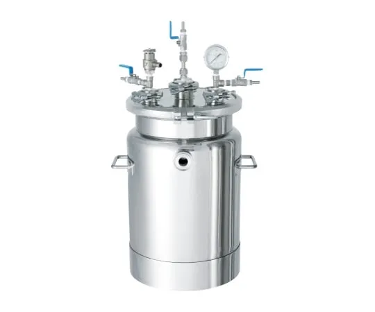 62-1372-44 Jacket Type Ferrule Open Pressurizing Container Pressure Feeding Unit 10L PCN-F-J-10-UT