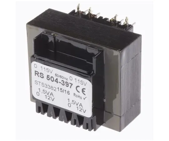 63-4636-59 12V ac 2 Output Through Hole PCB Transformer, 3VA 504-397