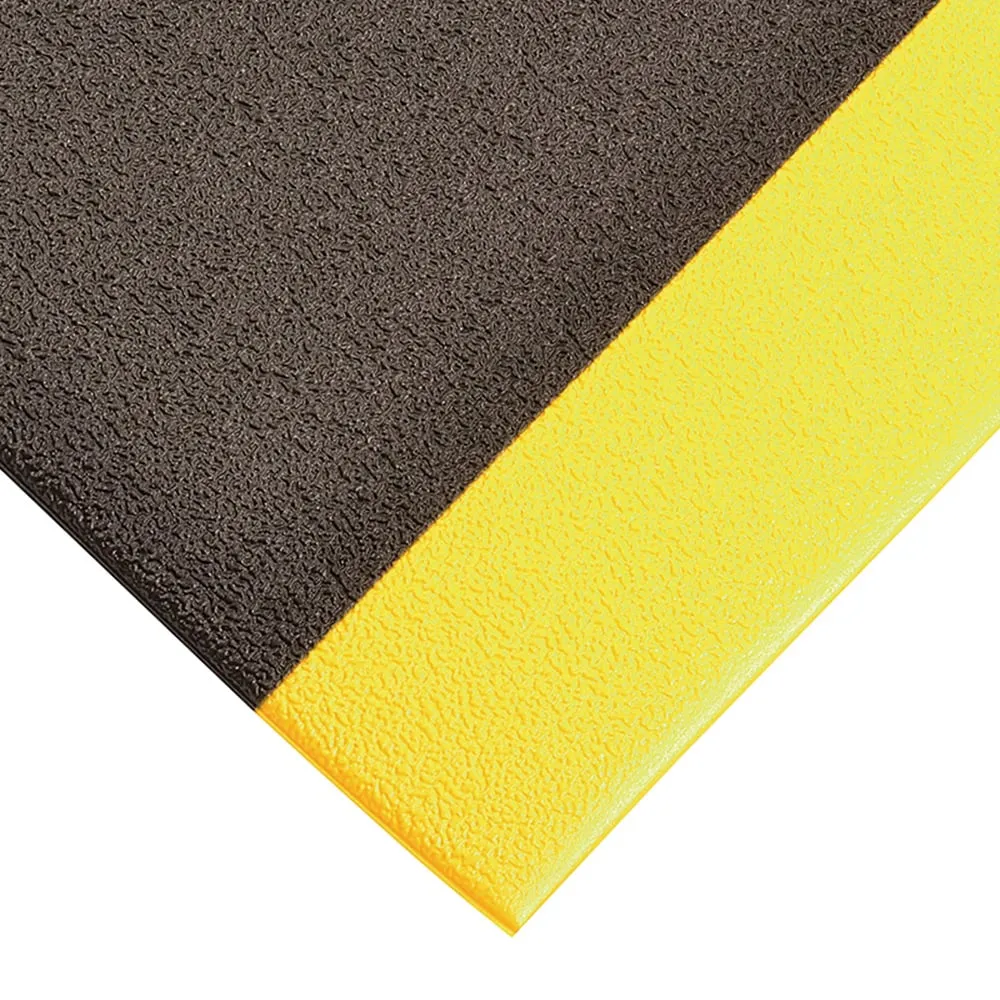 4-4822-01 ESD Fatigue Reduction Matt Cushion Stat 600 x 910 mm Black/Yellow 825S0023BY