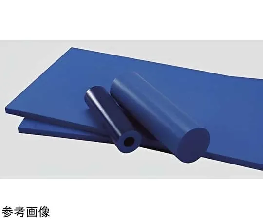 67-6220-80　［Discontinued］Nylon Round Bar (MC901 Blue) φ25 x 1000 mm　PABLD00250-1000