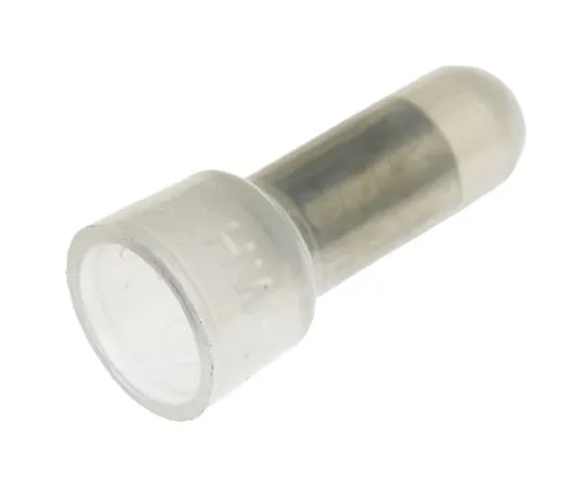 63-4641-87 RS PRO Closed End Splice Connector, Clear, Insulated, Tin 0.5 → 1.5 mm² 534-907