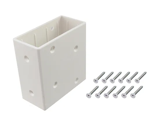 64-5085-72 WALL TQOOL 2x4 Intermediate Joint White 58615