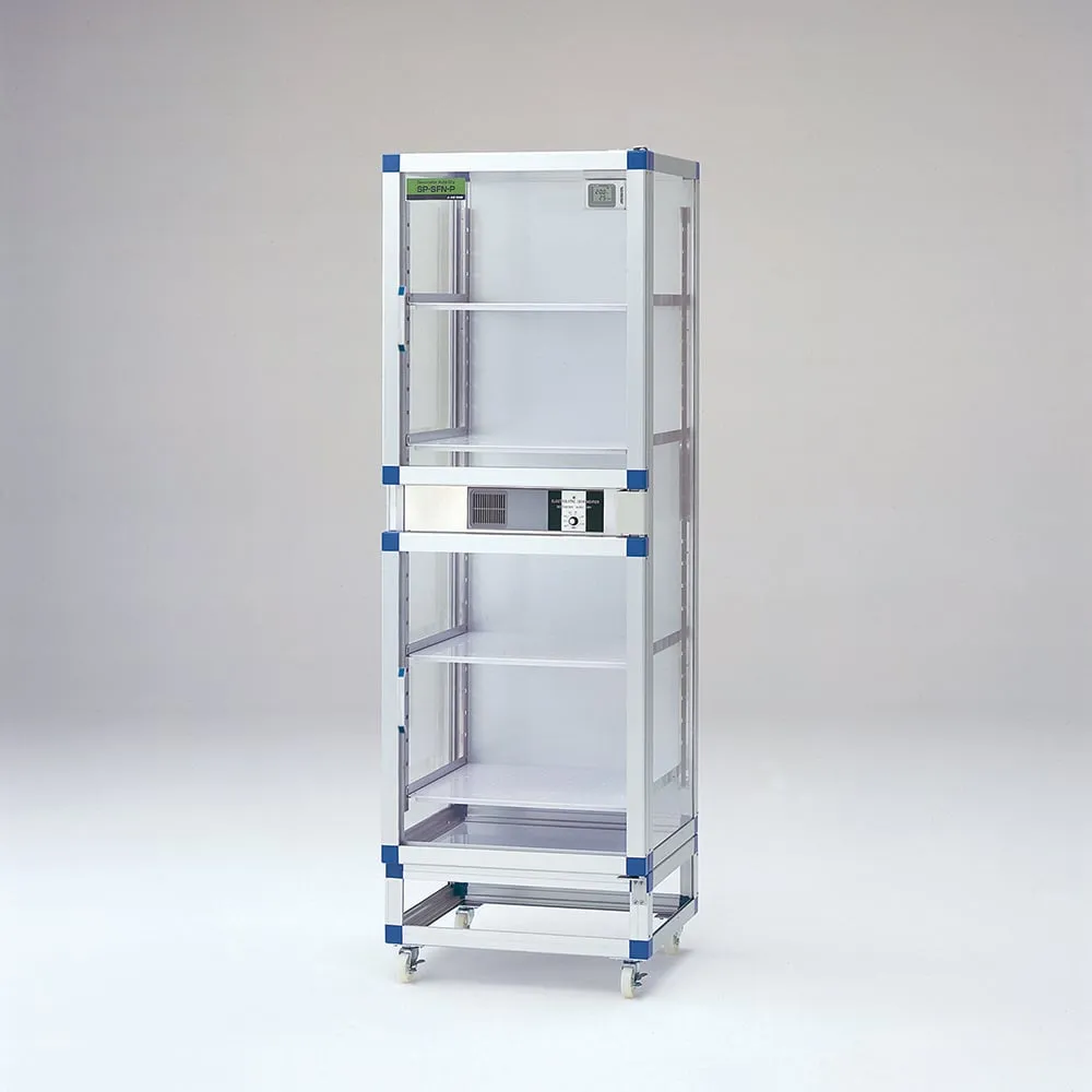 1-5503-41 Auto Dry Desiccator FN 574 x 524 x 1770mm Reinforced Plastic Shelf Board SP-SFN-P