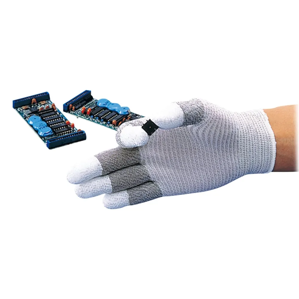 2-5125-01 Anti-static Line Top Gloves S A0161-S