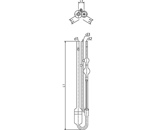 64-9047-49 Uberode Viscometer 0 4804-01