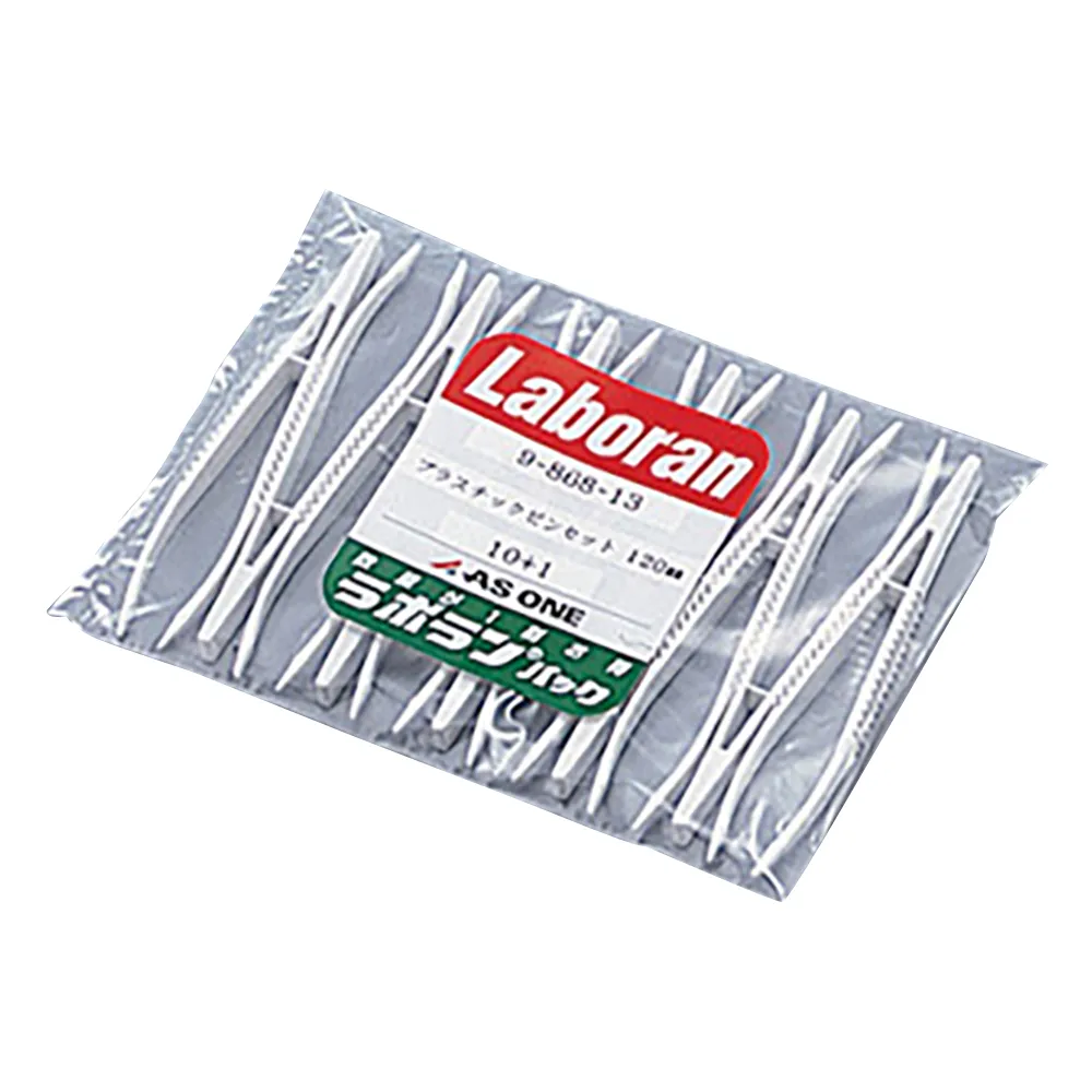 9-868-13 LABORAN Plastic Tweezers (Raumer) 120mm 11 Pcs -