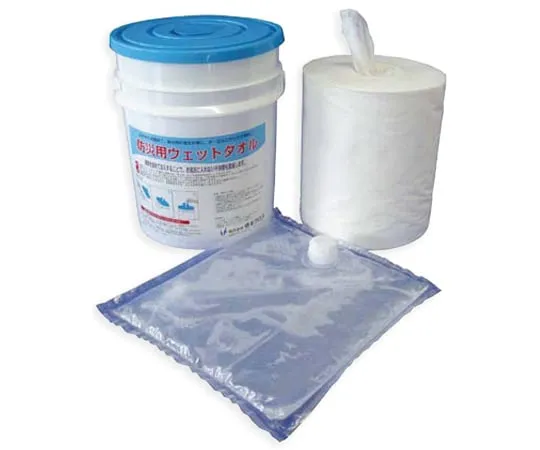 68-1975-83 Wet Towels for Disaster Prevention 250 Pieces BT250