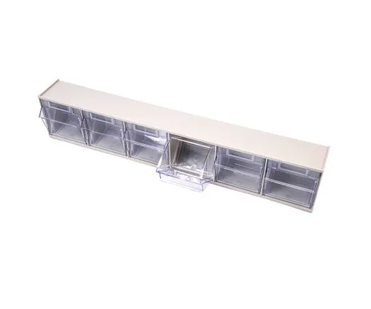 63-4638-70 RS PRO 6 Tilt Drawer Unit, PP, 112mm x 600mm x 91mm 519-295