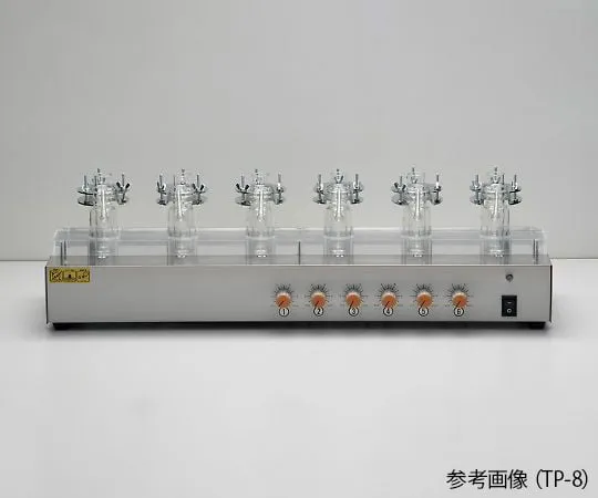 4-2349-02 Vertical Membrane Permeation Experiment Device Cell 20 mL Type 6-Chain Main Unit Set CL1101