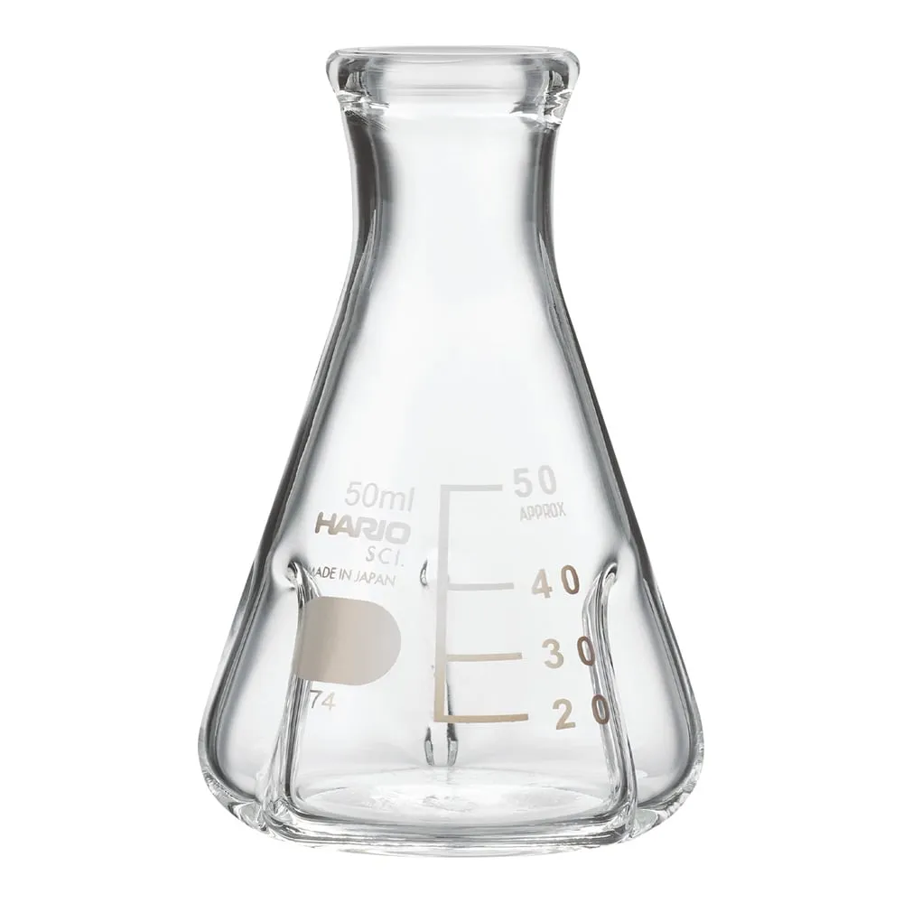 4-4574-01 Erlenmeyer flask with baffle 50 mL BSF-50-SCI