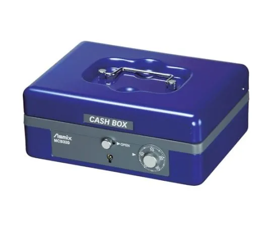 61-3336-54　［Discontinued］Portable Safe 196 x 146 x 78mm　MCB320