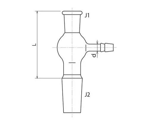 61-4705-75 Spherical Reducing Adapter for Decompression 2324-1L3L
