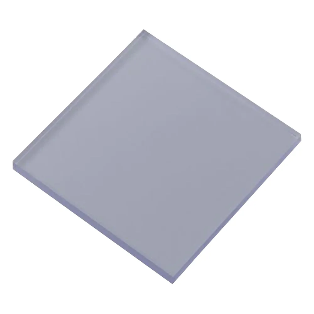 4-2305-01 Plastic Plate (thick material) Hard PVC Clear 495 x 1000 x 15 mm PVCC-051015
