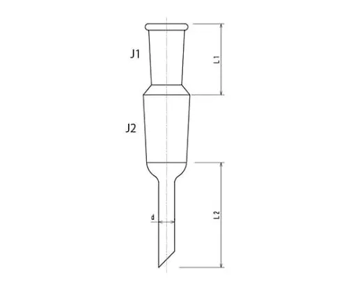 61-4703-80 Reducing Adapter with Insertion Tube 2303-1L3L
