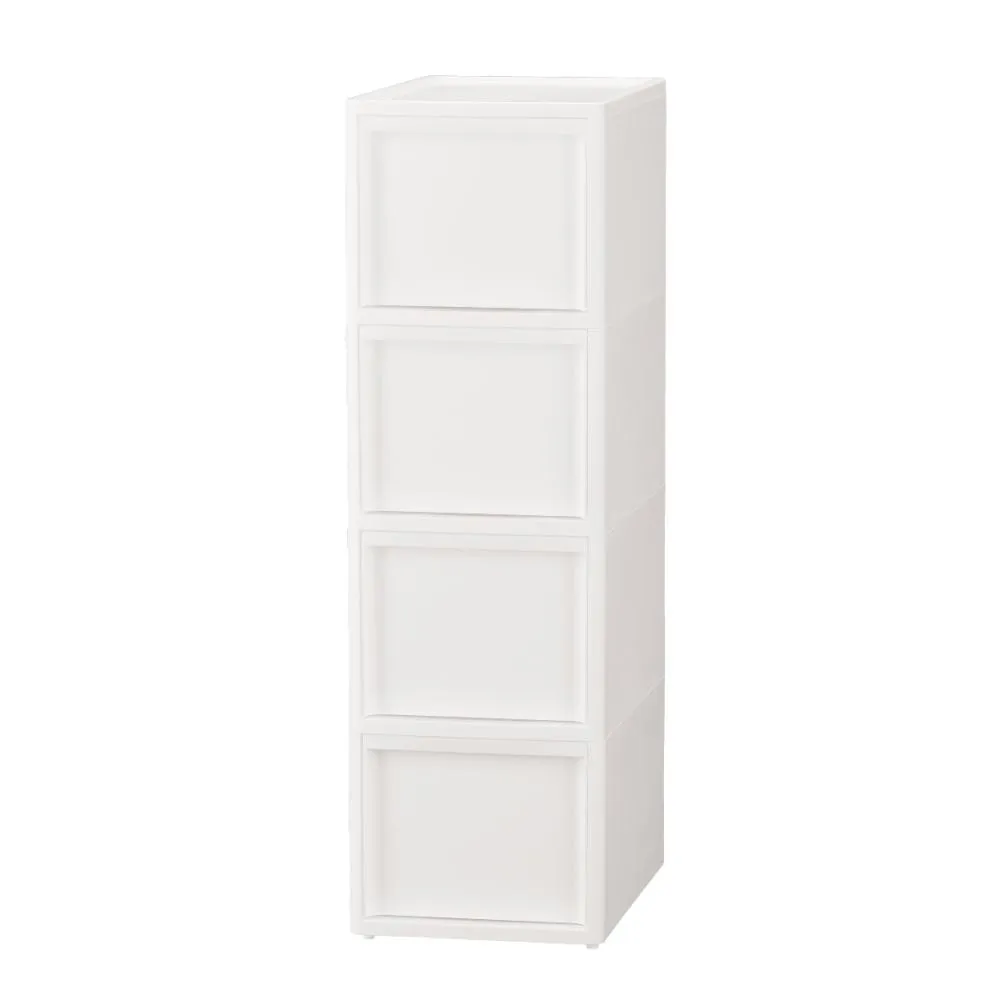 4-5217-13 Lise-Style Middle Stocker All White M x 4 Shelves M4MIDOLE