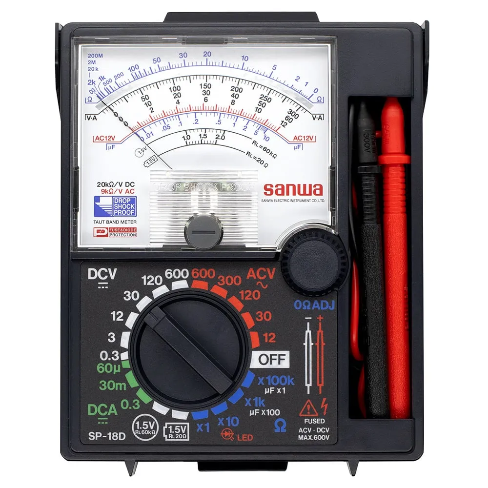 61-3378-48 Analog Multitester Impact Resistance Meter SP-18D