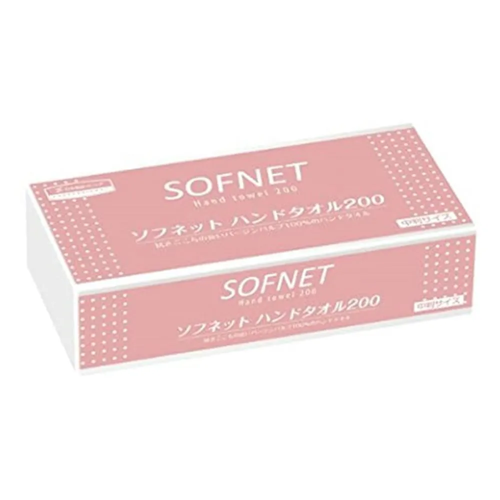 2-7246-11 SOFNET Hand Towel 200 220 x 215mm 200 Pieces x 30 Bag 36300