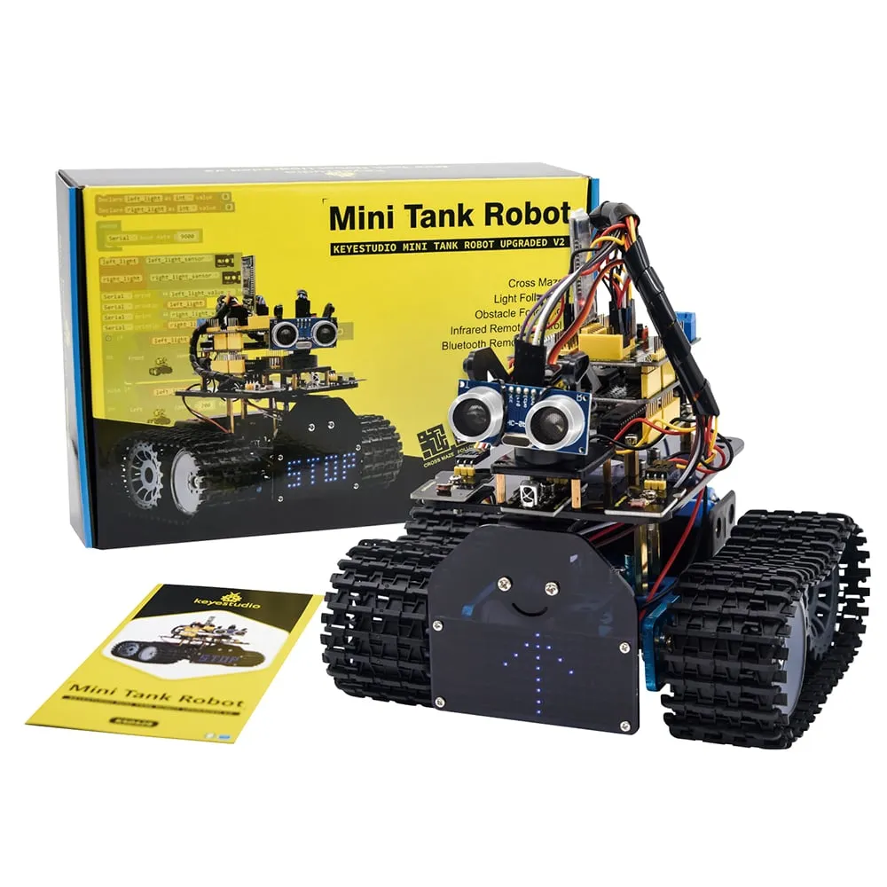 4-4135-01 Mini Tank Robot Kit (for Arudino) KS0428