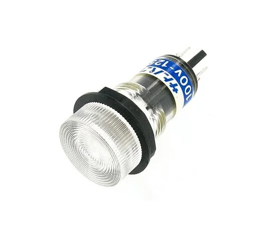 63-3158-51 Neon Bracket Cylindrical 100 V to 125 V AC Transparent BN-2-1-C