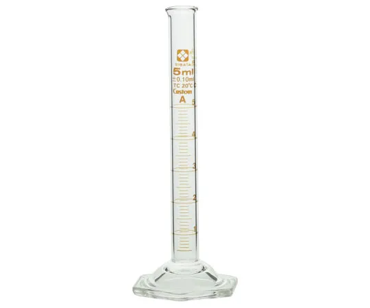 1-1959-01-56 Graduated Cylinder CustomA 5mL with English Calibration Certificate 026500-5