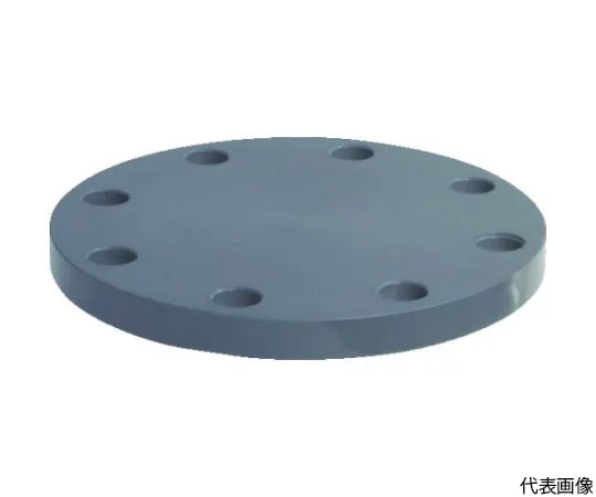 62-3391-99 Plate Flange SB Type 80 JIS10K PVC FSB80