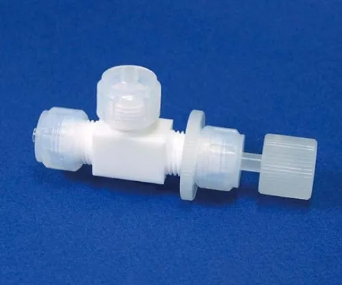 61-4379-47 PTFE High Pressure Needle Valve L-Type 12φ F-2027-04