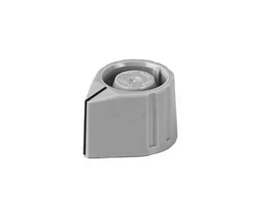 63-3146-72 Knob phi 22 Gray Indicator line for white shaft diameter phi 6 K-100-22AL-GY