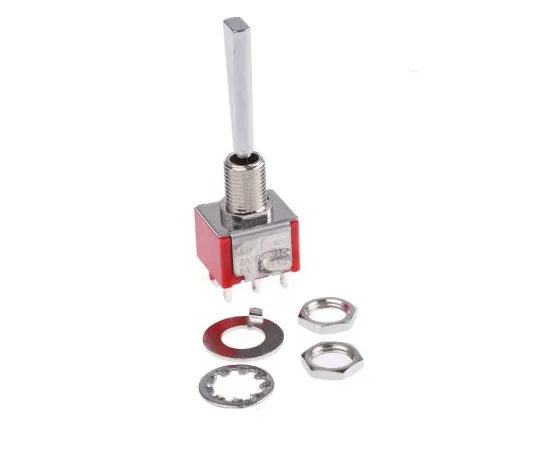 63-4611-01 RS PRO DPDT Toggle Switch, On-Off-On, Panel Mount 394-469