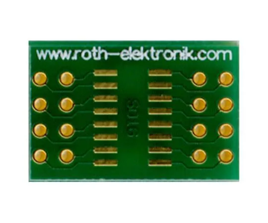 63-5029-19　［Discontinued］Surface Mount (SMT) Board SOIC Epoxy Glass Double-Sided 20.5 x 13.5 x 1.5mm FR4　RE932-04