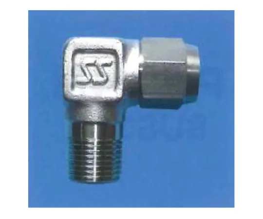 62-7081-21　［Discontinued］USL Wash Pack Joint SUS316 Half Male L Type 4φ x R 1/8 w/5 pieces 00U-126-01　00U-126-01