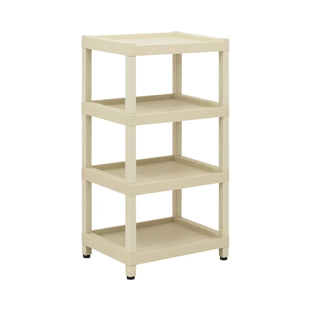 3-6494-04 Mobile Cart (Rectangular Column) 4 Stages 675 x 435 x 1106 403-I