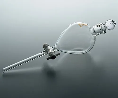 61-0050-28 Round Shape Separatory Funnel (With Teflon Cock) 50mL CL0502-01-10