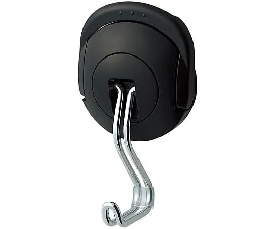61-0626-12 Strong Magnet Hook Black Up To About 10kg フク-227D