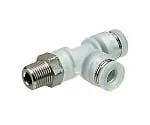 61-7645-80 Tube Fitting PP Branch Tee M3 x 0.5 PPD4-M3SUS