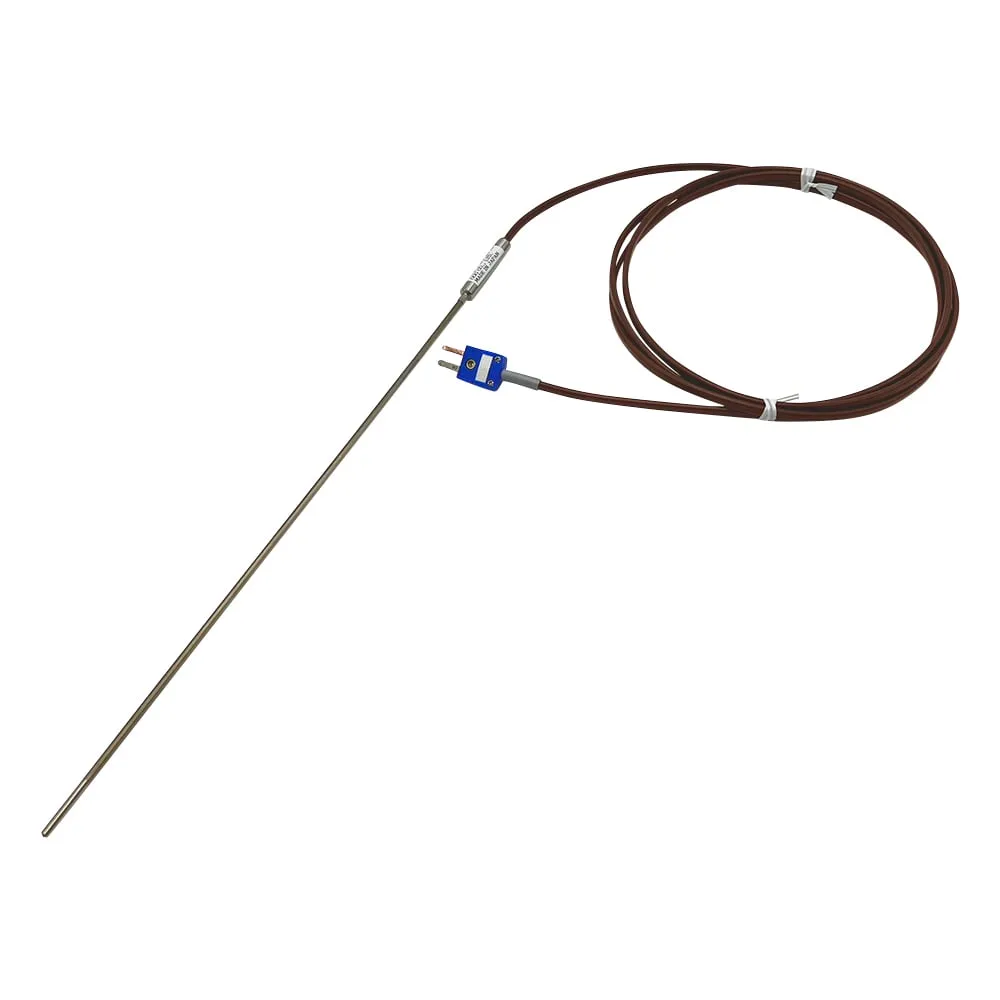 3-5598-05 T Sheath Thermocouple (Stainless Steel (SUS316)) φ3.2 x 300mm T-S316-dim.3.2-300