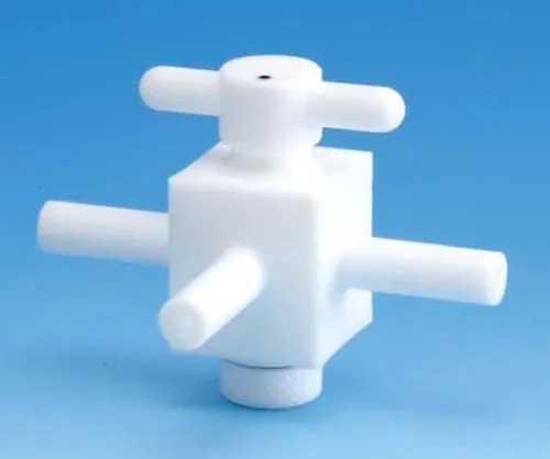 61-4378-65 All PTFE Three-Way Valve 6φ (Branch) F-2008-01