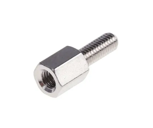 63-4588-64 RS PRO Brass Hex Standoff, Male/Female, 6mm, M3 x M3 221-128