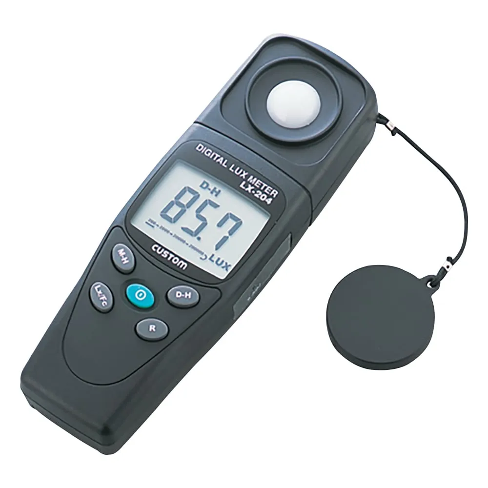 6-6131-12-20 Digital Illuminometer With Calibration Certificate LX-204