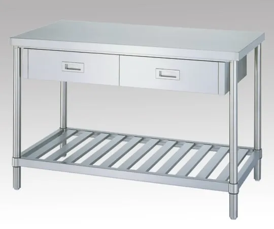 1-2470-01　［Discontinued］Stainless Steel Workbench With Drawer　ADSN-6045