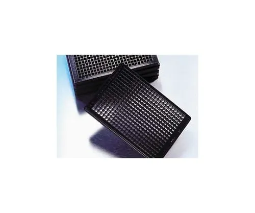61-4690-28 384 Well Optical Imaging Plate Black Clear Bottom Cell Cultivated Surface Treatment Processed Sterilized with Lid 3985