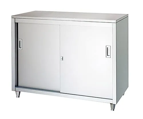 61-0013-67 With Storage Adjust (Stainless Steel (SUS430), 1 Stage Type, Stainless Steel Door Specification) 900 x 450 x 950 LA-9045