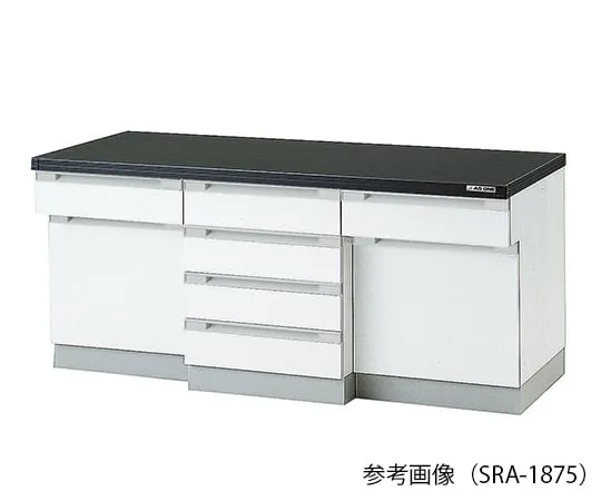 3-5713-21 Laboratory side bench (Wood Type) 1800 × 750 × 800mm SRA-1875