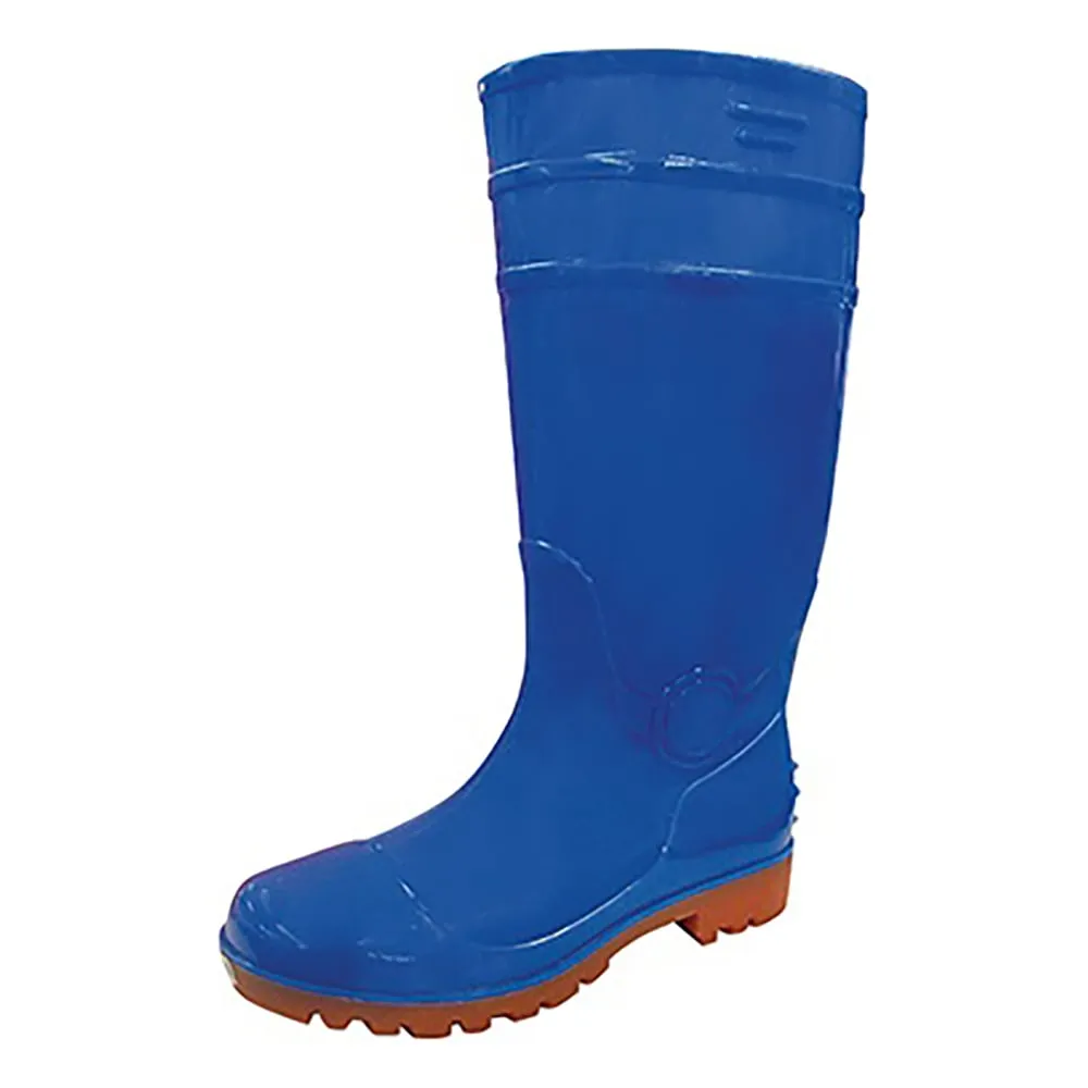 3-8453-01 Oil Resistant Safety Boots With Toe Box SEFUMATE SAVER Blue 24.5cm 8894
