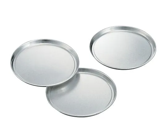 3-6557-11 Halogen Moisture Meter Measurement Aluminum Plate (φ90mm) 50 Pieces -